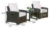 Sidney 3 pc recliner set - 2