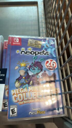 21- Nintendo switch NEOPETS mega mini games collection