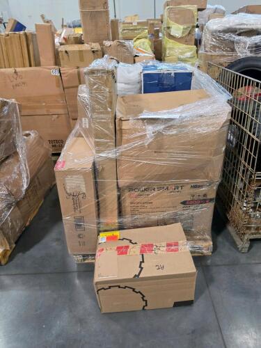 better homes and gardens and table, toy storage, camp cabinet, cool gel rolled mattress, another roll mattress, powersmart fuel, portable generator and more