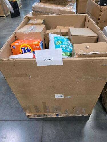 Tide pods, laundry detergent, cleaning supplies and more