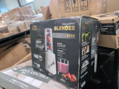 Uppababy, jet black bedsheets, coffee dispenser, blanket, blender, hammer mill paper, & More