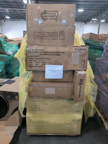 Sofa beds, metal bed , misc furniture