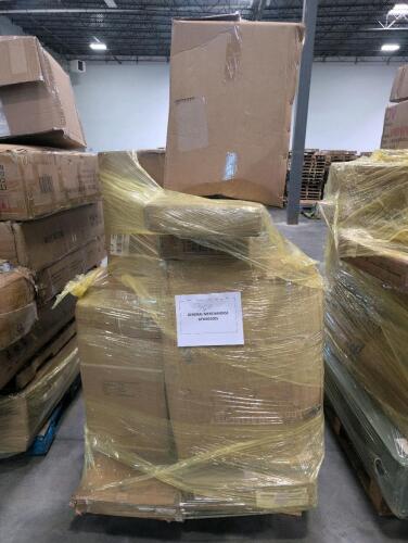 elliptical machine, bumper six panel HC molded by full door, console table and more