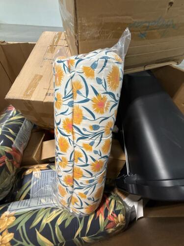 Cushion, diffuser, knife sharpener, garbage cans, cushions, sponges, more