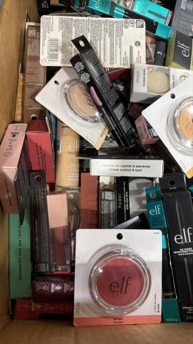 Box of elf cosmetics