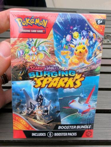 Pok&eacute;mon Scarlet and violet surging Sparks booster bundle
