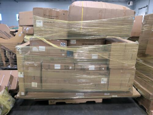 Miscellaneous furniture, pull out sofa bed, chair pieces and more