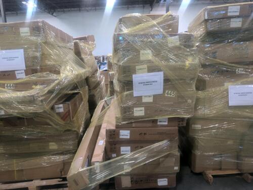 Multiple deck boxes, miscellaneous furniture