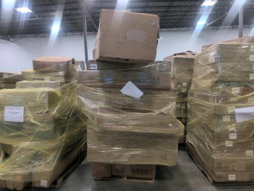 Mattress, deck box, chair, miscellaneous furniture