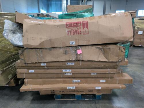 Multiple door panels, miscellaneous automotive parts