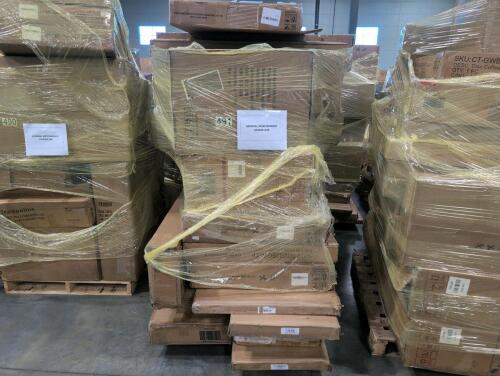 Dining chair, deck boxes, door panels, bed frame piece and more