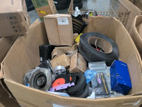 Industrial/auto VOLVO heart, brake rotors, target, suspension components, EGO battery,& More