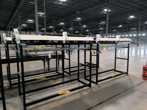 (2) ATR Rollerball sorter with convey link modular units