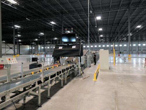 NPI 5100 high speed automated mail and flat sorter. full system with power. s/n 1951001451 with computer system