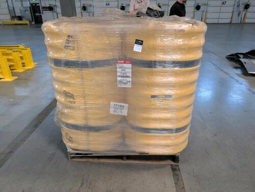 Uline column safety protectors for stump