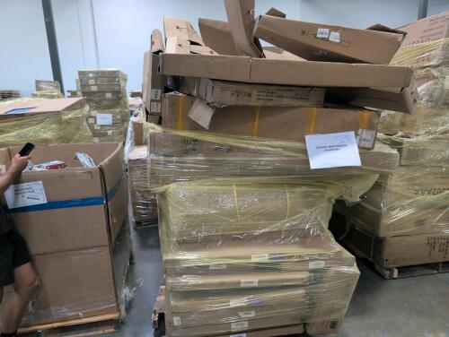 Multiple treadmills T732, door panel panels, miscellaneous automotive parts