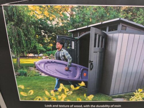 lifetime outdoor storage shed
