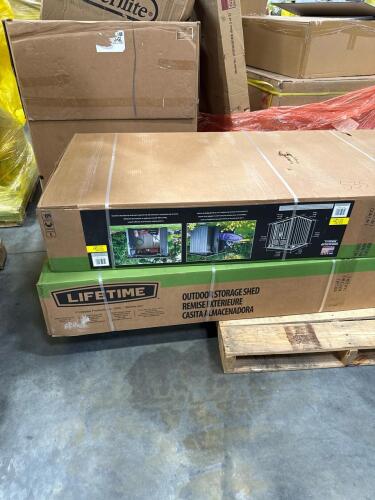 lifetime outdoor storage shed