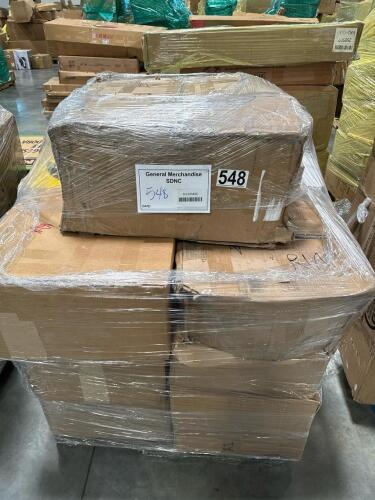 Pallet of rims
