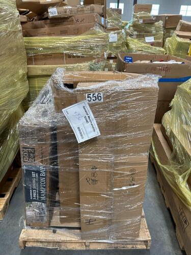 Hampton Bay seven piece dining set box 2/2 only, Better Homes & Gardens birdcage chair
