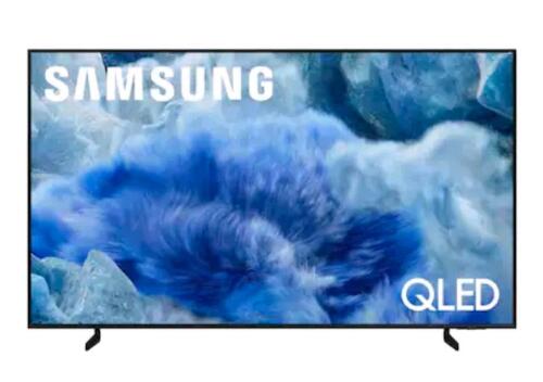resident King panel headboard, Samsung qn65q8faaf TV, and other furniture