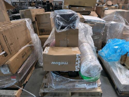 Mellow, gas cans, wall decor, luggage, sleds, rolled mattress, & More