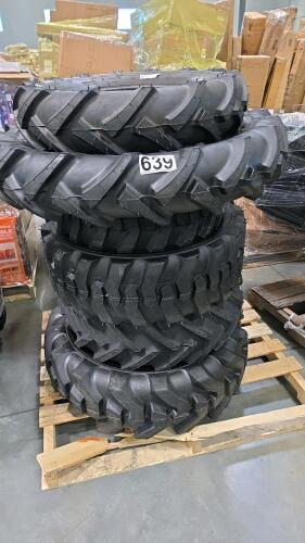(6) tractor style tires