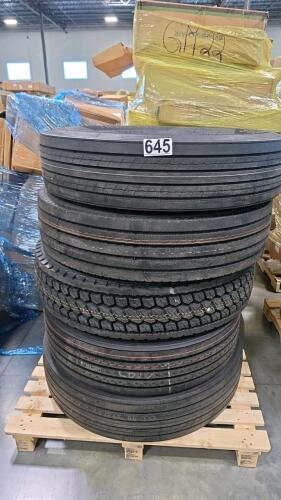 5 semi tires
