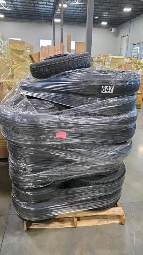 25 tires with rims