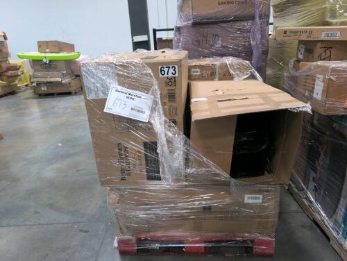 better homes and garden accent chair cream, rolled mattress, beverage refrigerator, used microwave, tead sofa,