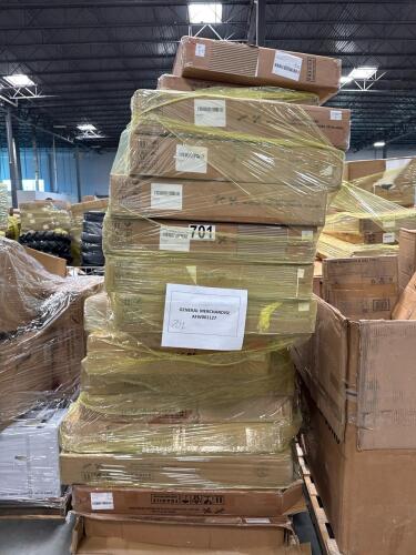 Multiple deck boxes, miscellaneous furniture