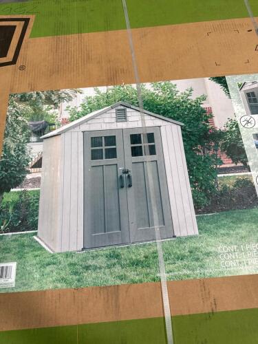 lifetime outdoor storage shed model number 60512