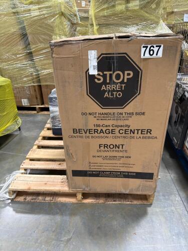Haier beverage center, microwave, toaster, ice maker and more