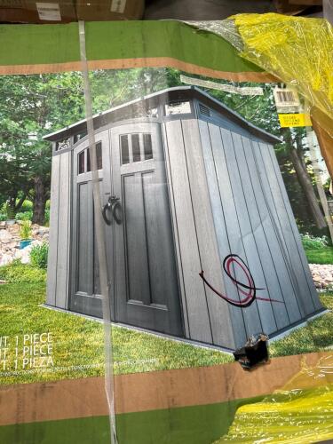 lifetime outdoor storage shed