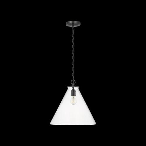 Visual comfort light: Katie CONICAL in clear glass
