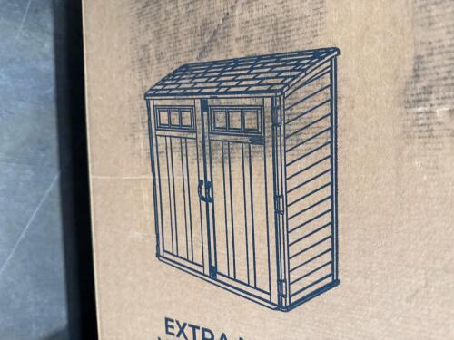 suncast extra large vertical shed