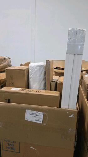 Rolled mattress, miscellaneous furniture, pyramid absorber, & More