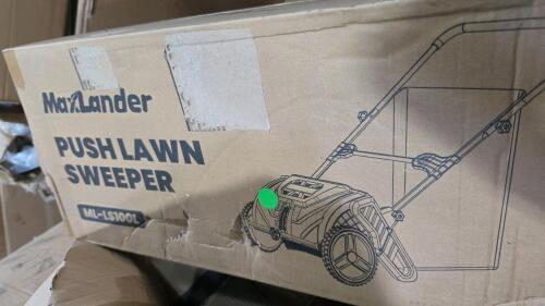 Lawn sweeper, Thule yepp 2 maxi, blinds, desk, fireplace and more