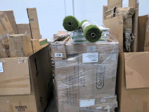Furniture, storage tote, cups, turf, filters, & More