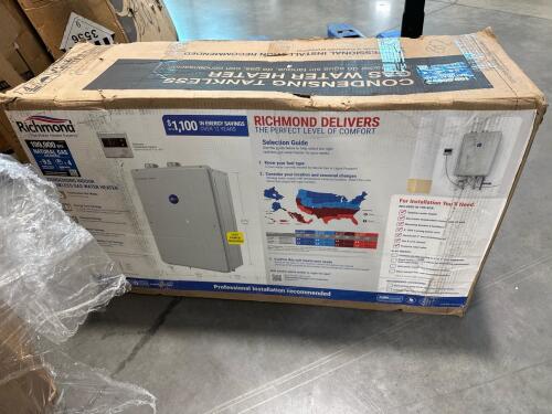 Richmond condensing tankless gas water heater