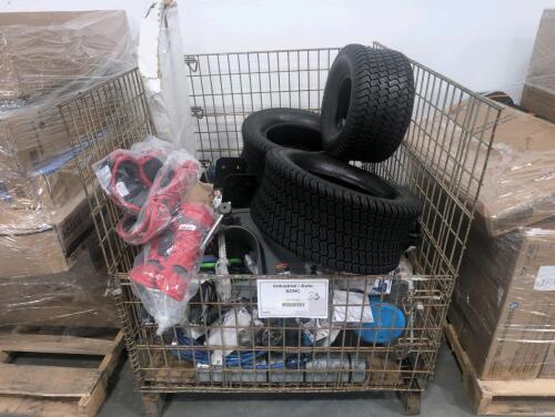 Industrial/automotive, vice, tires, big red Jack, BORGWARNER, brake rotor, kids catcher equipment, post holders, & More