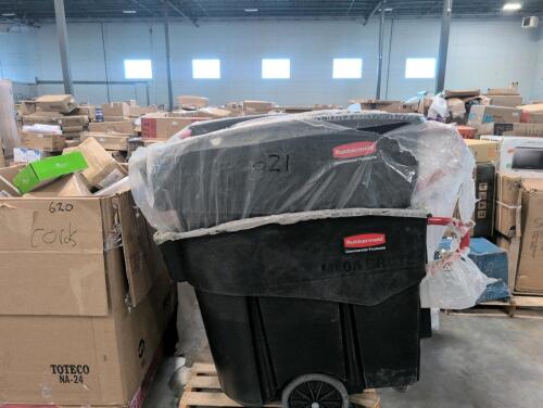 Rubbermaid commercial products mega brute Trash cans and other Rubbermaid products