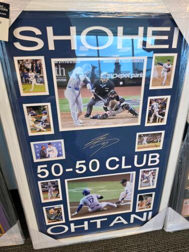 Shoehei Ohtani framed collectible