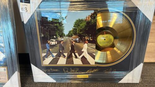 Beatles Abbey Road framed collectible
