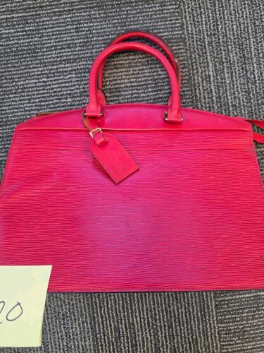 Vintage Louis Vuitton, Epi Leather Riviera handbag featuring textured leather