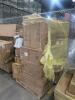 Multiple KORSER chair pieces, pet bathtub, deck boxes, and - 4