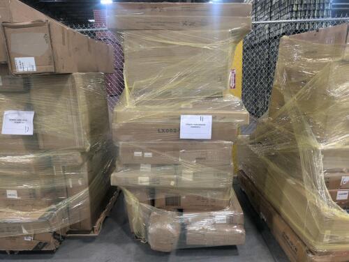 Mattress, deck boxes, miscellaneous furniture
