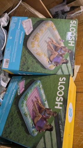 Sloosh pool, gloves, salt Electric, sheets, food containers, wallpaper, & More