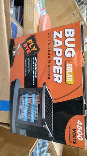 Bugs Ara, chair, wrapping paper, storage tower, garbage bin, magazines, chair piece, sewer hose, paper towels, & More