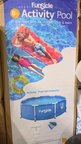 Hello, bag, swimming pool, artificial turf, desk, poster, sheet, hose, used golf putter & More